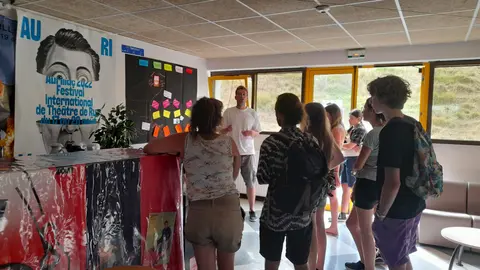 Accompagnement des spectareur•rices à Cortat