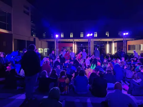 Spectacle la nuit