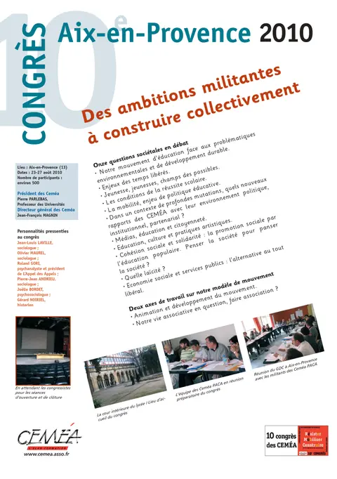 Congrès d'Aix en Provence